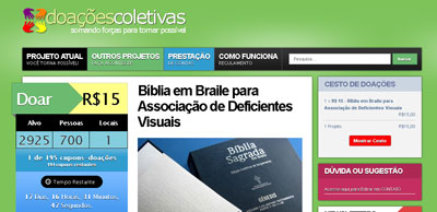Portal Doações Coletivas - Somando Forças