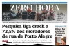 Estudo revela que 70% dos jovens e adolescentes moradores das ruas de Porto Alegre usam crack